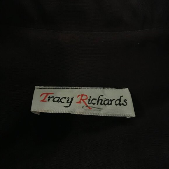 Tracy Richards Vintage Woman's Uniform Dress Button Down GUC Retro Halloween Fun - Picture 12 of 12